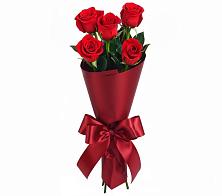 Букет 5 Красных роз Эдлесс Лав в Фруктовом