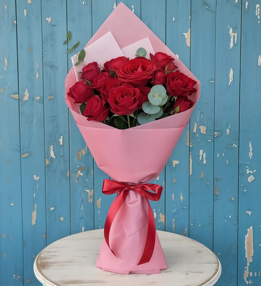 Букет цветов из: Розы в Фруктовом