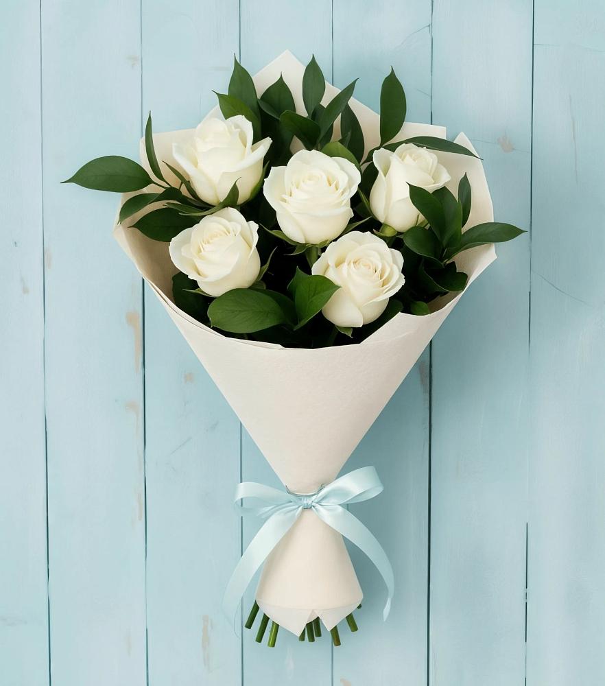 Букет цветов из: Розы в Фруктовом