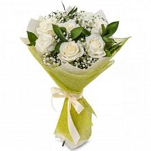 Букет цветов из:  Розы #REPLACE_PRED# Фруктовом