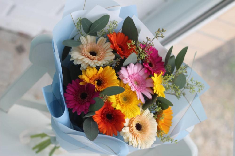 Букет цветов из: Герберы в Фруктовом