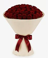 Букет 101 Бордовая роза Блэк Бакарра в Фруктовом