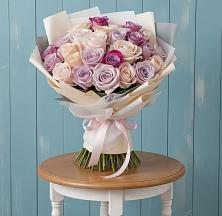 Букет цветов из:  Розы #REPLACE_PRED# Фруктовом