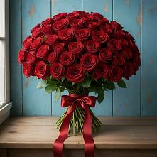 Букет Красные розы Блэк Меджик #REPLACE_PRED# Фруктовом