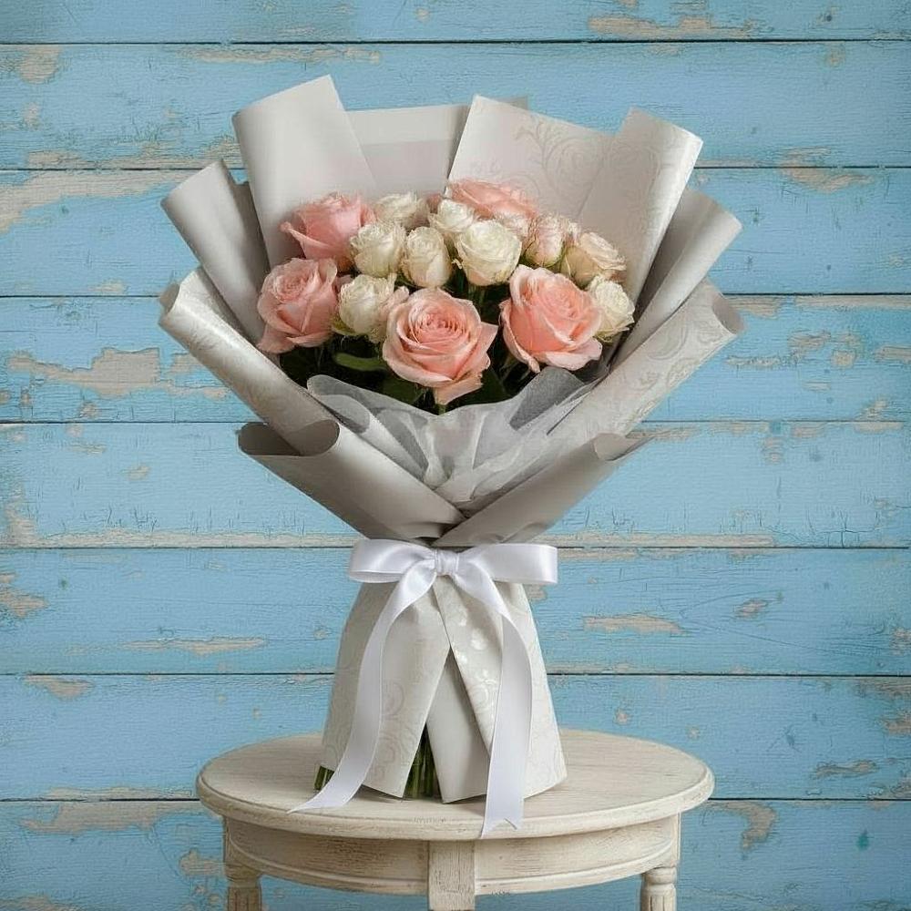 Букет цветов из: Розы в Фруктовом