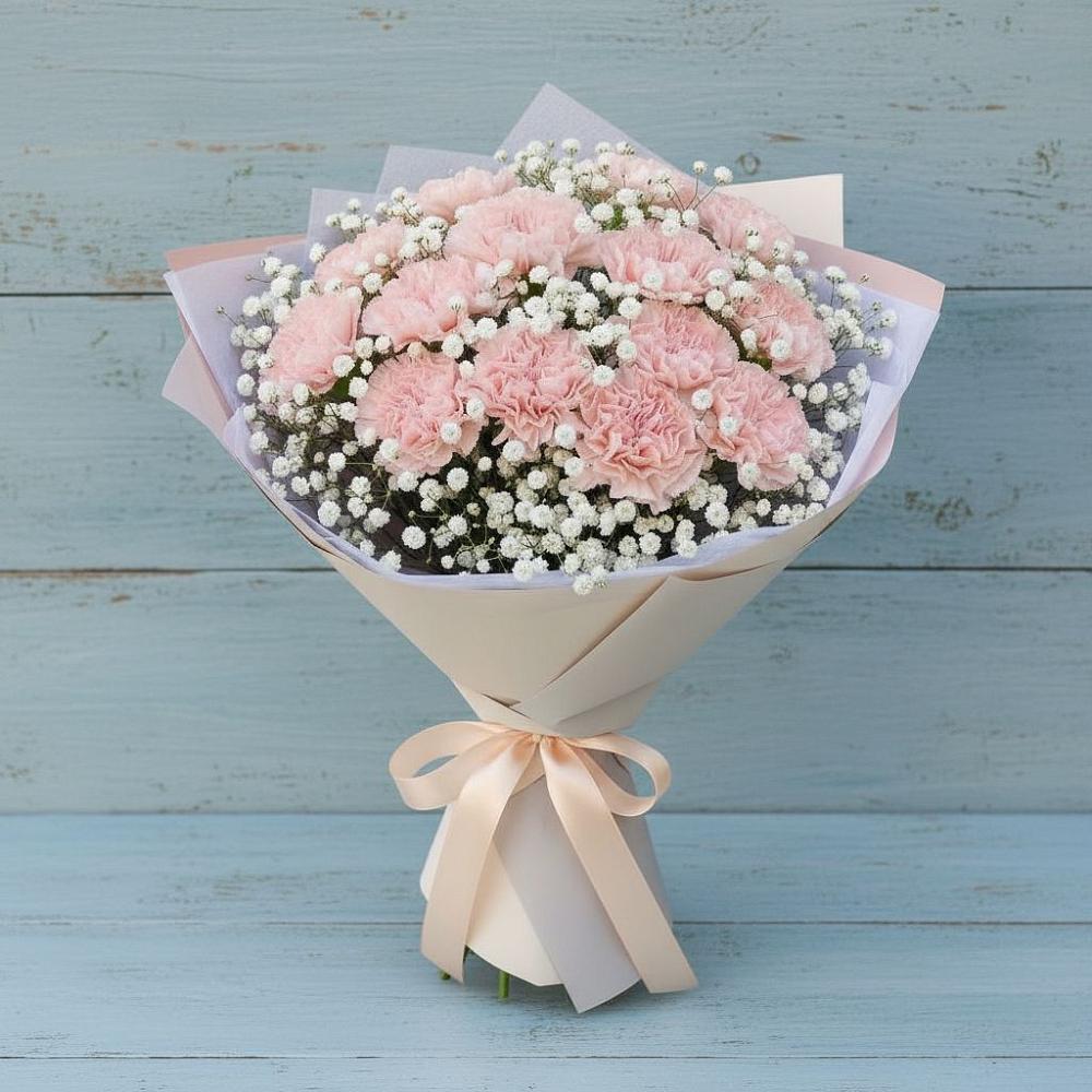 Букет цветов из: Гвоздики в Фруктовом