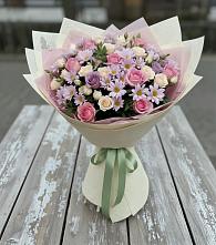 Букет цветов из:  Розы и Хризантемы в Фруктовом