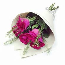 Букет цветов из:  Розы #REPLACE_PRED# Фруктовом