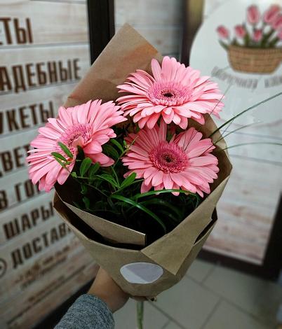 Букет цветов из: Герберы в Фруктовом