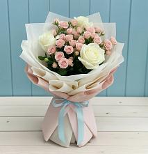 Букет цветов из:  Розы #REPLACE_PRED# Фруктовом