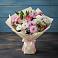 Букет цветов из: Хризантемы, Альстромерии и Розы в Фруктовом